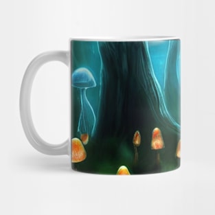 Glow forest Mug